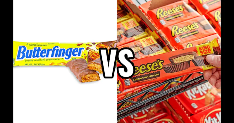 Butterfinger vs. Reese’s Peanut Butter Cups