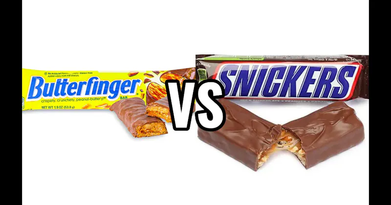 Butterfinger vs. Snickers