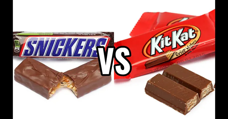 Kit Kat vs. Snickers