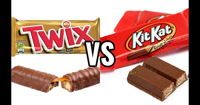 Kit Kat vs. Twix