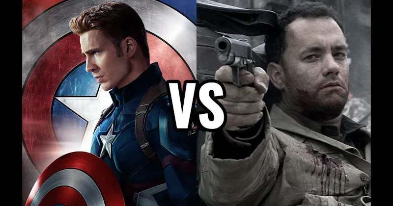 Captain America (Steve Rogers) vs. Captain John H. Miller