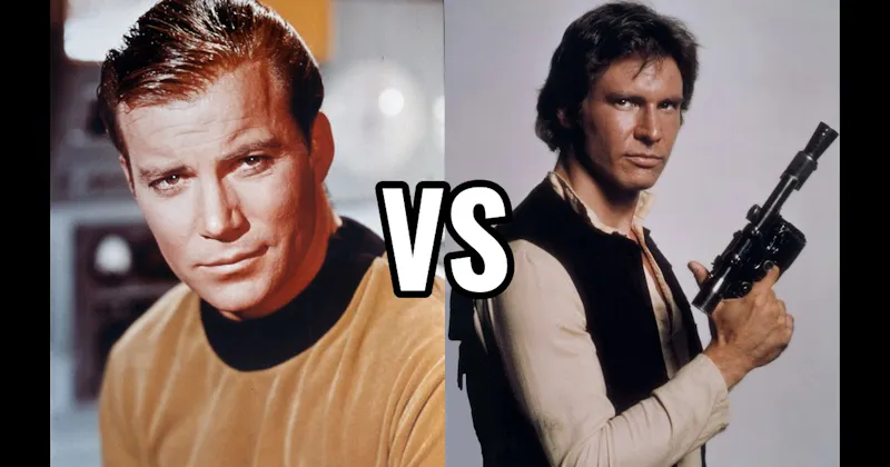 Captain Han Solo vs. Captain James T. Kirk