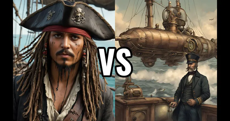 Captain Jack Sparrow vs. Captain Nemo