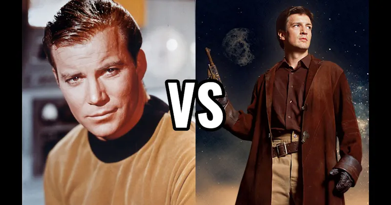 Captain James T. Kirk vs. Captain Malcolm Reynolds