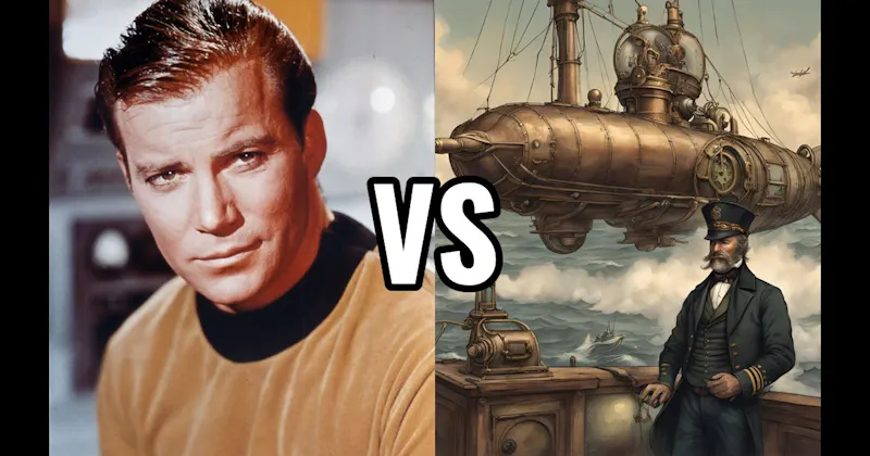 Captain James T. Kirk vs. Captain Nemo