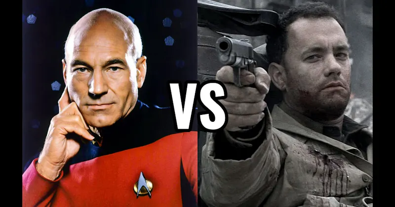 Captain Jean-Luc Picard vs. Captain John H. Miller