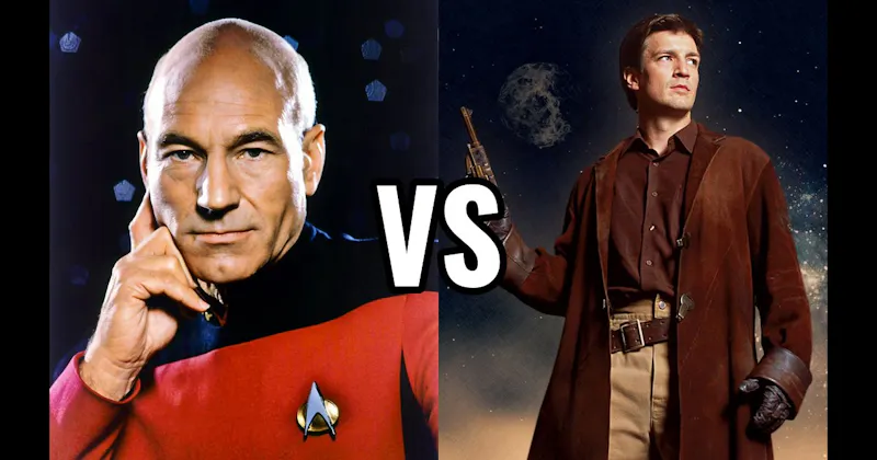 Captain Jean-Luc Picard vs. Captain Malcolm Reynolds