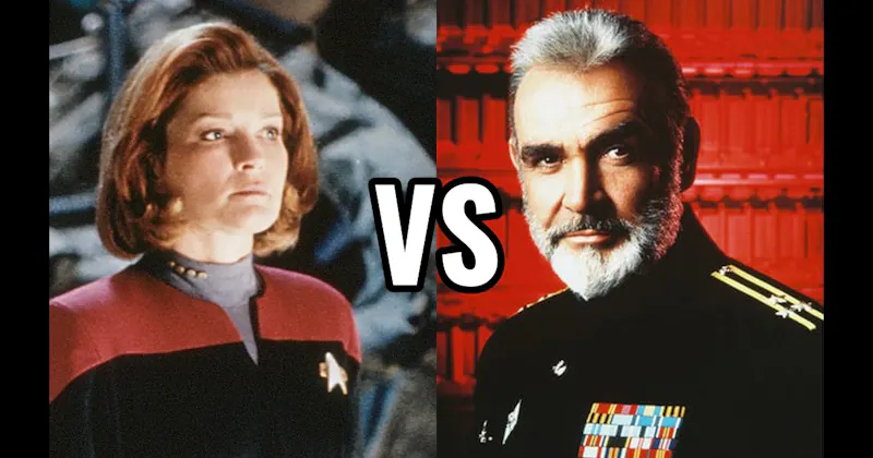 Captain Kathryn Janeway vs. Captain Marko Ramius