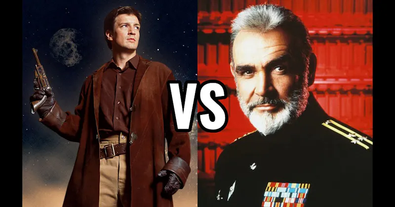 Captain Malcolm Reynolds vs. Captain Marko Ramius