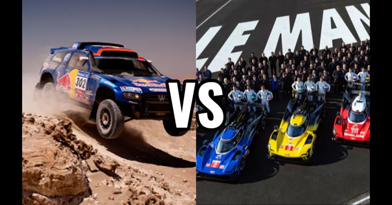 24 Hours of Le Mans vs. Dakar Rally