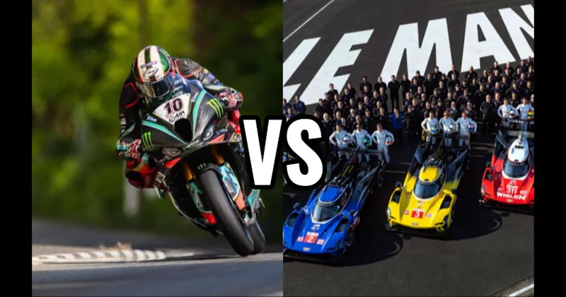 24 Hours of Le Mans vs. Isle of Man TT