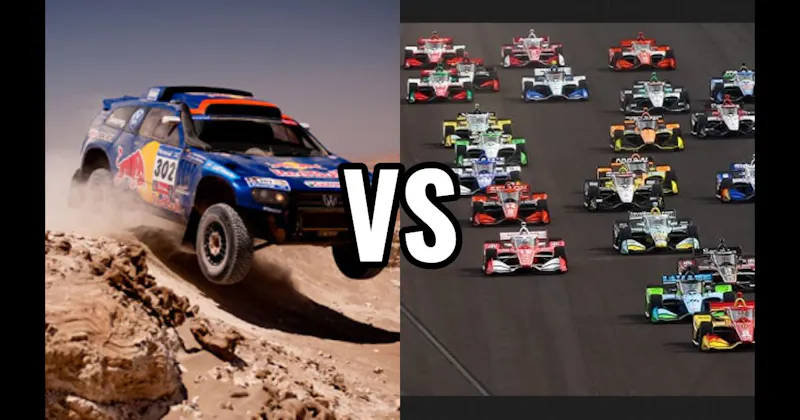 Dakar Rally vs. Indianapolis 500