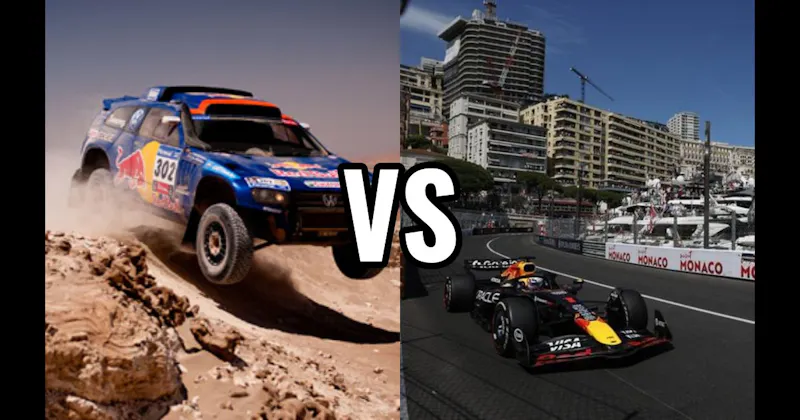 Dakar Rally vs. Monaco Grand Prix