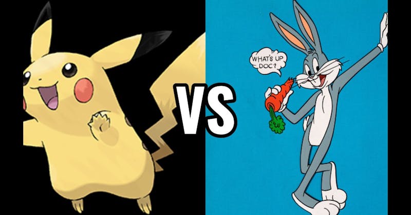 Bugs Bunny vs. Pikachu (Pokémon)