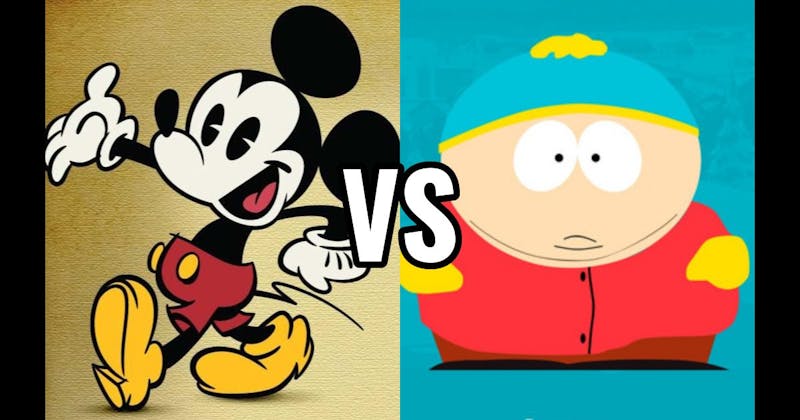 Eric Cartman vs. Mickey Mouse