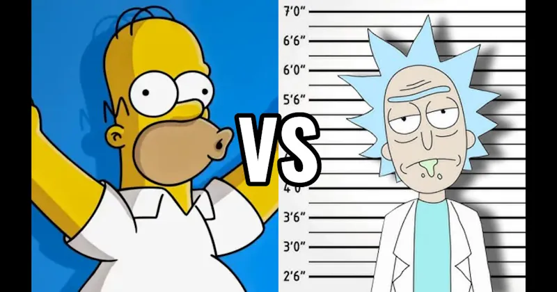 Homer Simpson (The Simpsons) vs. Rick Sanchez