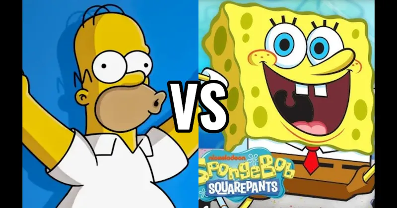 Homer Simpson (The Simpsons) vs. SpongeBob