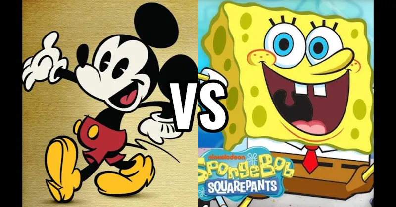 Mickey Mouse vs. SpongeBob