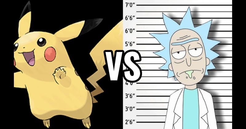 Pikachu (Pokémon) vs. Rick Sanchez