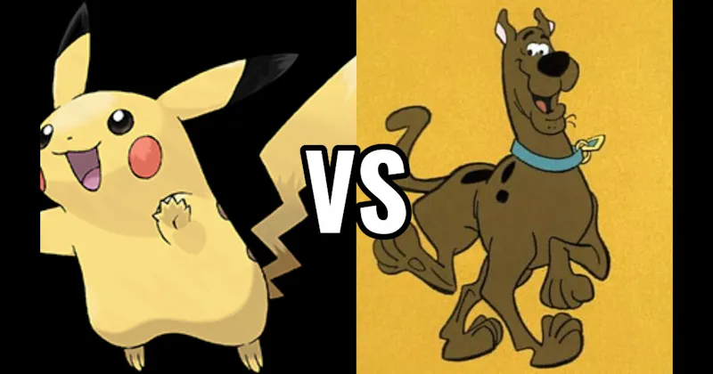 Pikachu (Pokémon) vs. Scooby-Doo (Scooby-Doo)