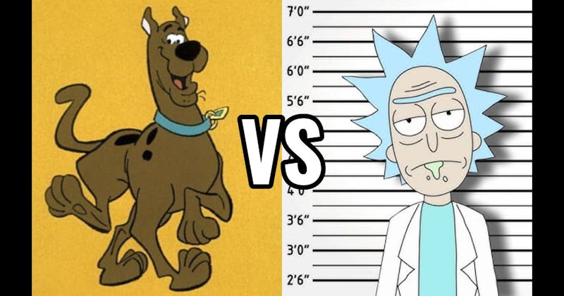 Rick Sanchez vs. Scooby-Doo (Scooby-Doo)