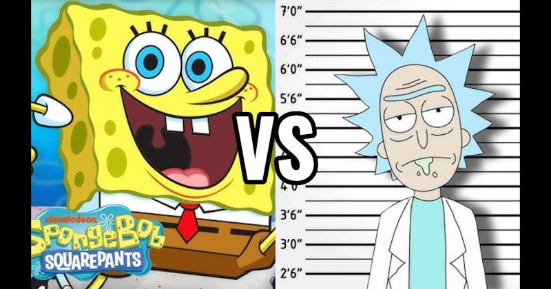 Rick Sanchez vs. SpongeBob