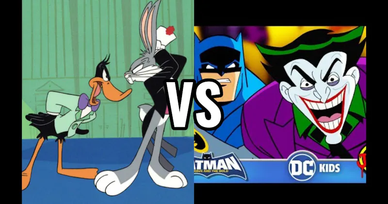 Batman & Joker vs. Bugs Bunny & Daffy Duck