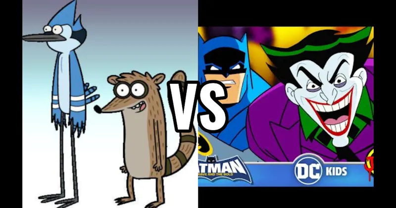 Batman & Joker vs. Mordecai & Rigby