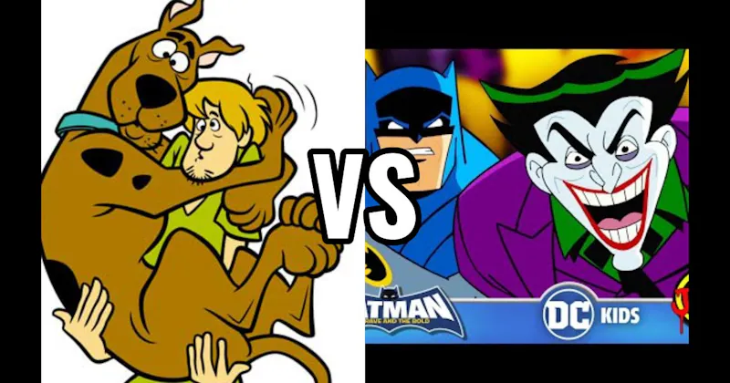 Batman & Joker vs. Scooby-Doo & Shaggy
