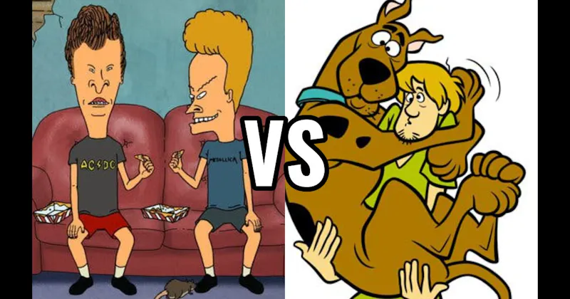 Beavis & Butt-Head (Beavis and Butt-Head) vs. Scooby-Doo & Shaggy