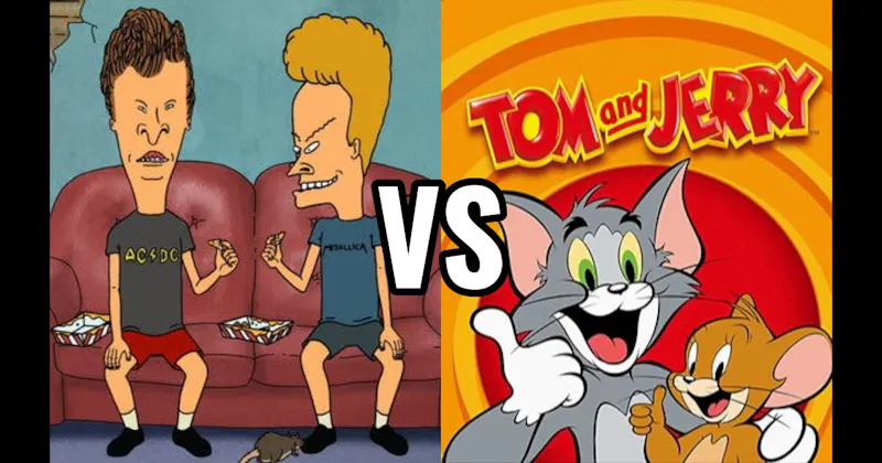 Beavis & Butt-Head (Beavis and Butt-Head) vs. Tom & Jerry