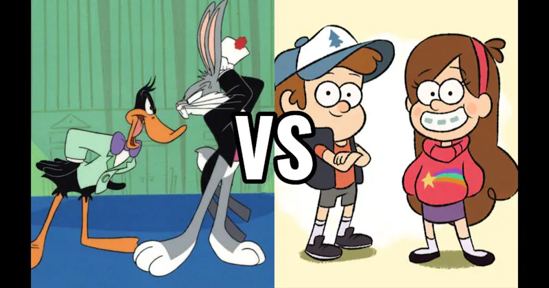 Bugs Bunny & Daffy Duck vs. Dipper & Mabel