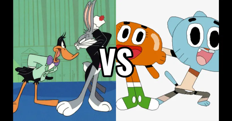 Bugs Bunny & Daffy Duck vs. Gumball & Darwin