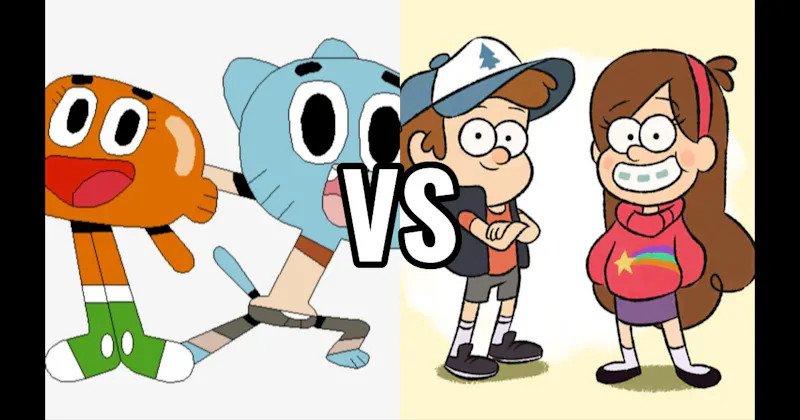 Dipper & Mabel vs. Gumball & Darwin