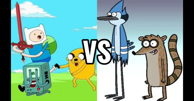 Finn & Jake vs. Mordecai & Rigby