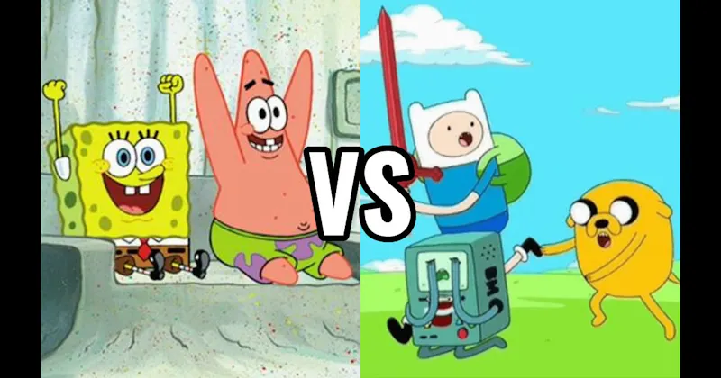 Finn & Jake vs. SpongeBob & Patrick