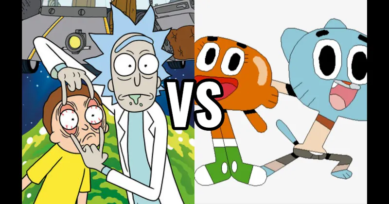 Gumball & Darwin vs. Rick & Morty