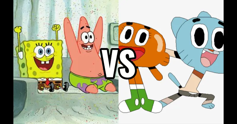 Gumball & Darwin vs. SpongeBob & Patrick