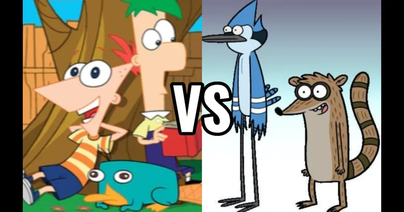 Mordecai & Rigby vs. Phineas & Ferb