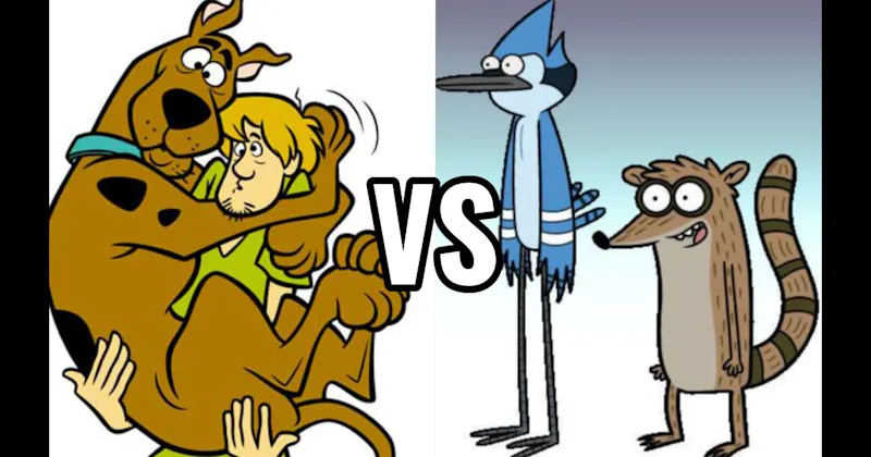 Mordecai & Rigby vs. Scooby-Doo & Shaggy