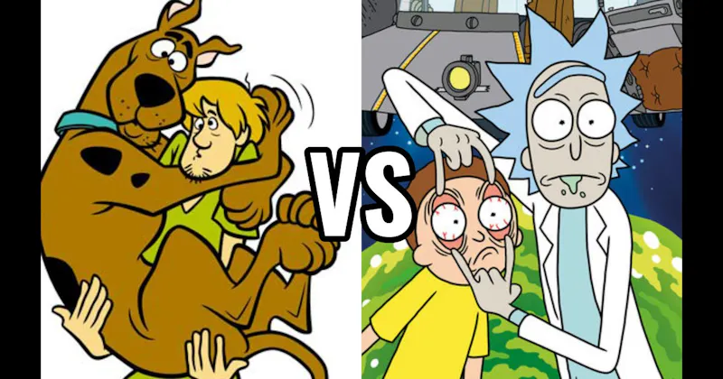Rick & Morty vs. Scooby-Doo & Shaggy