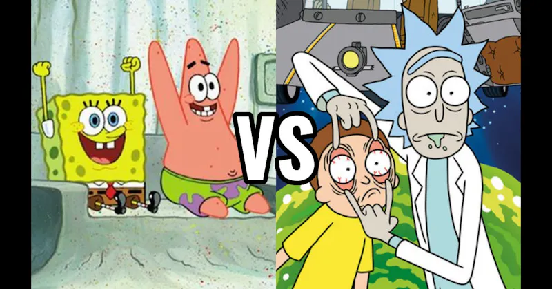 Rick & Morty vs. SpongeBob & Patrick
