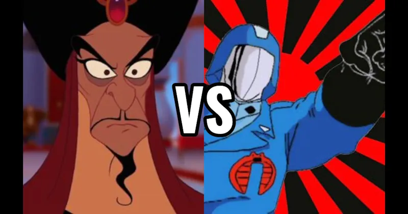 Cobra Commander (G.I. Joe) vs. Jafar (Aladdin)