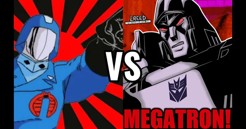 Cobra Commander (G.I. Joe) vs. Megatron (Transformers)