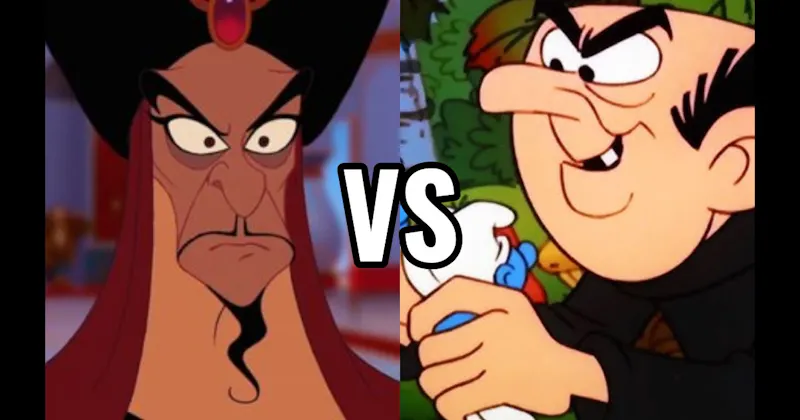 Gargamel (The Smurfs) vs. Jafar (Aladdin)