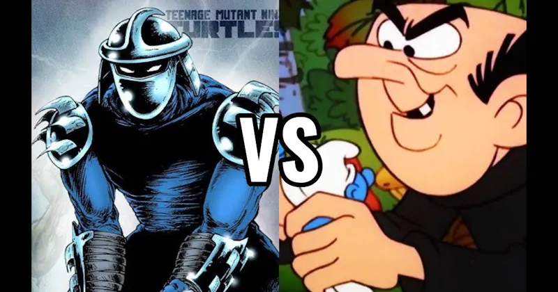 Gargamel (The Smurfs) vs. Shredder (Teenage Mutant Ninja Turtles)