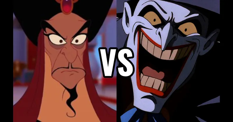 Jafar (Aladdin) vs. Joker (Batman: The Animated Series)