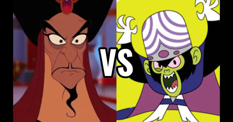 Jafar (Aladdin) vs. Mojo Jojo (The Powerpuff Girls)