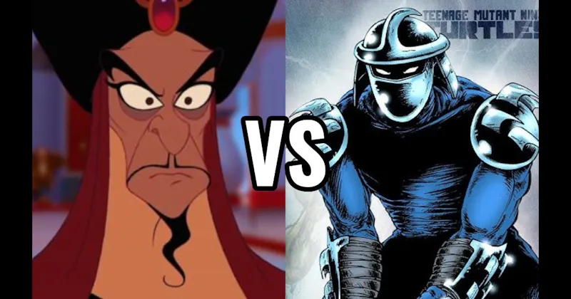 Jafar (Aladdin) vs. Shredder (Teenage Mutant Ninja Turtles)