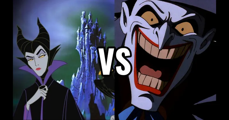 Joker (Batman: The Animated Series) vs. Maleficent (Sleeping Beauty)